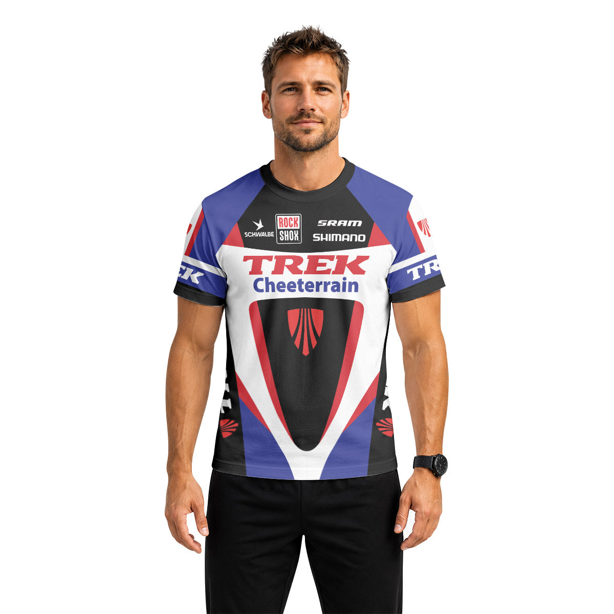 Trek Racing Short Sleeve Mountain Bike Jersey