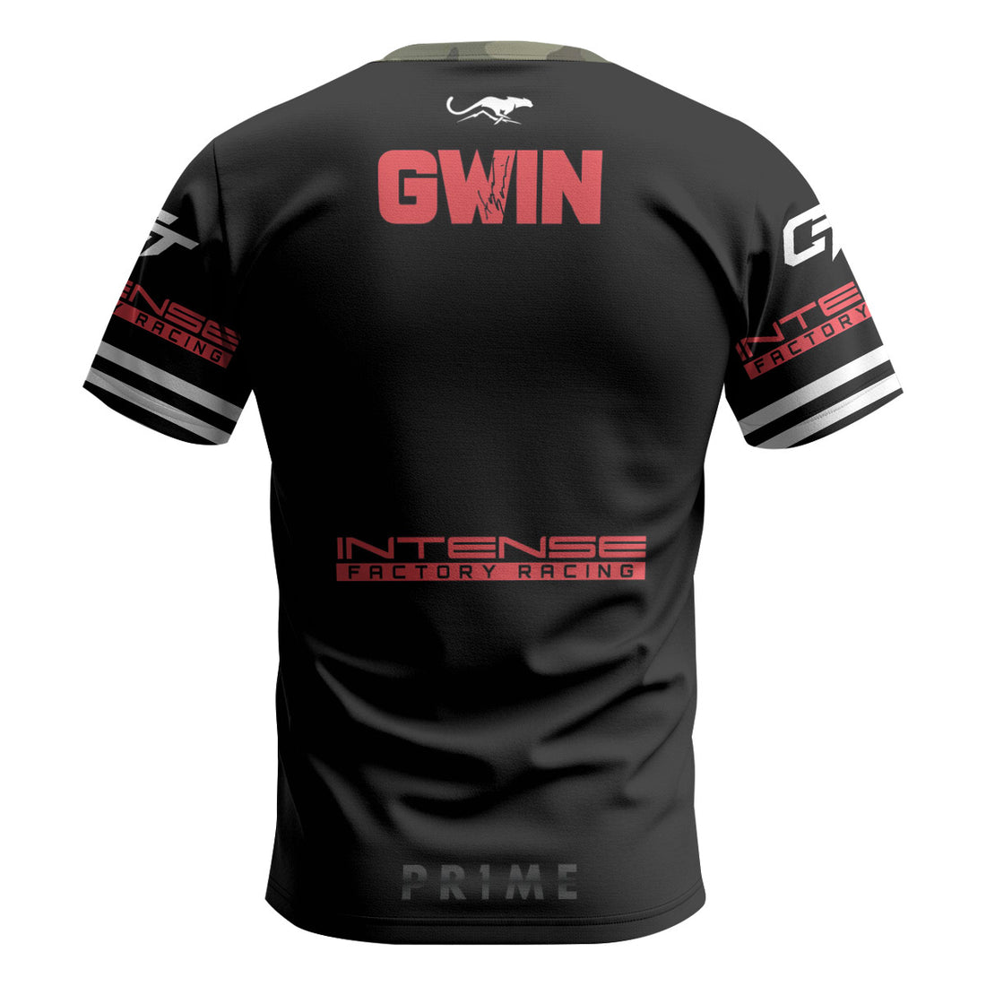 Aaron Gwin Black Red Short Sleeve Mountain Bike Jersey