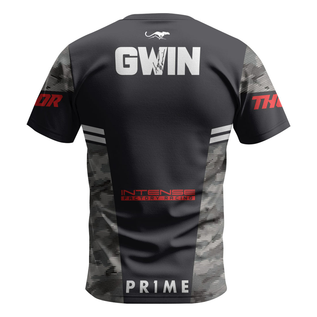 Aaron Gwin Gray Soldier Short Sleeve Mountain Bike Jersey