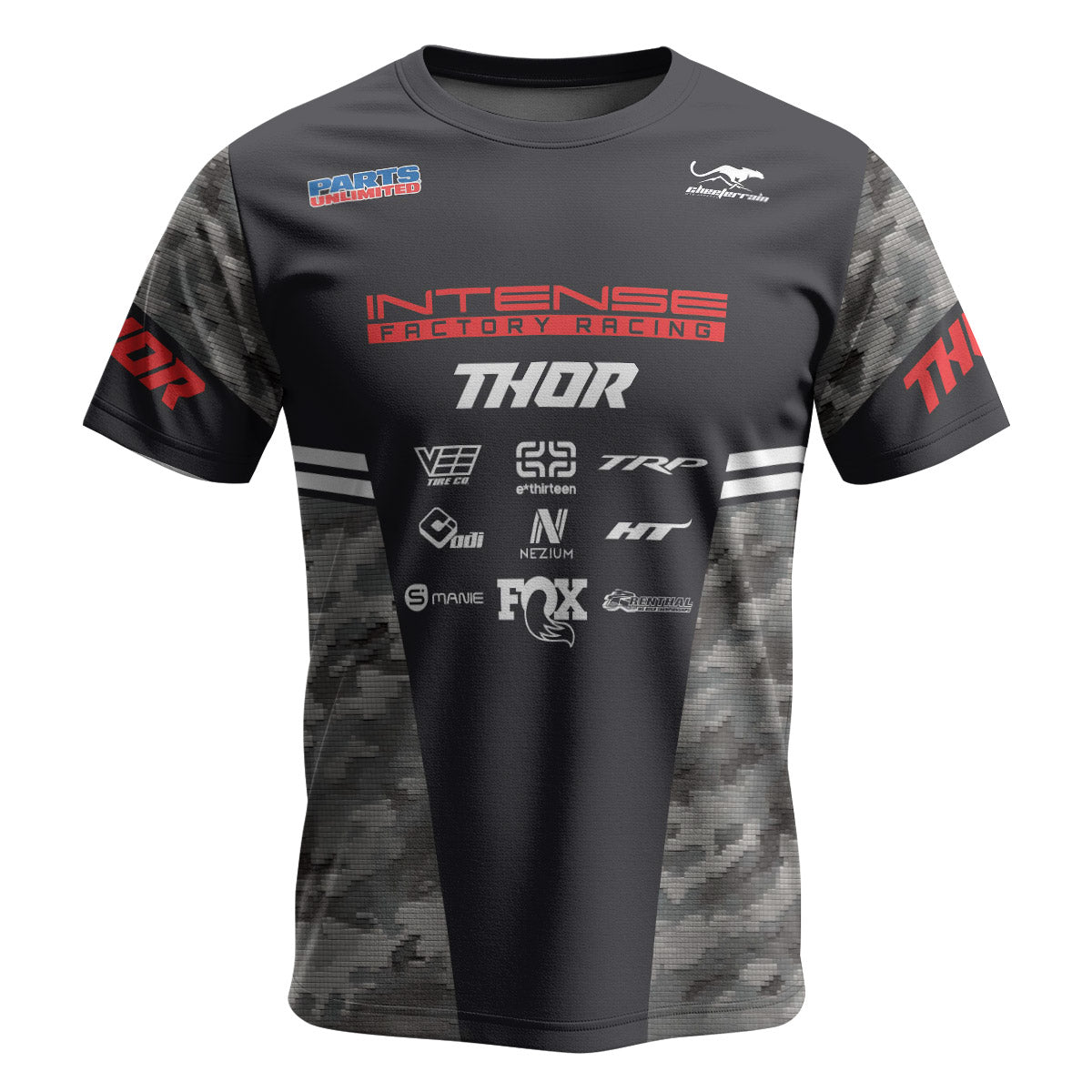 Aaron Gwin Gray Soldier Short Sleeve Mountain Bike Jersey