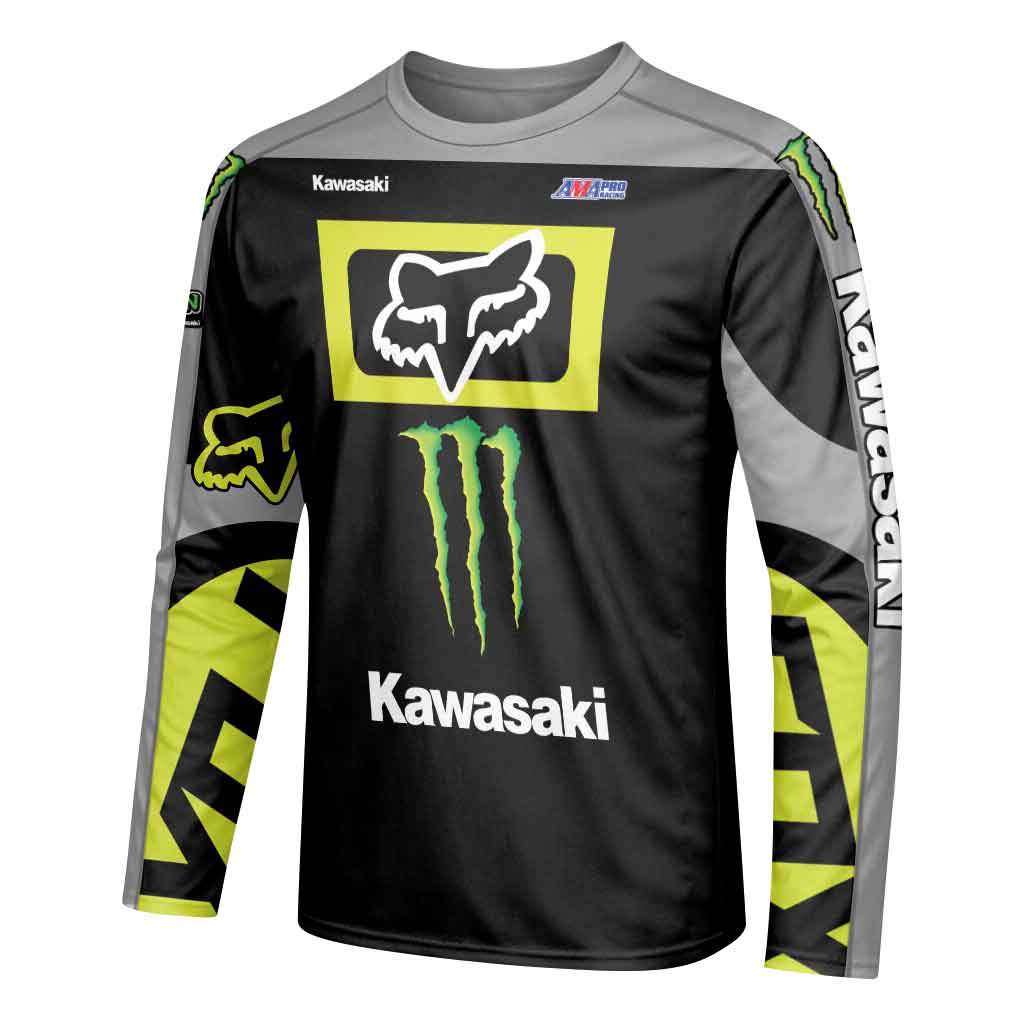 Adam Cianciarulo 09 Monster Long Sleeve Motocross Jersey