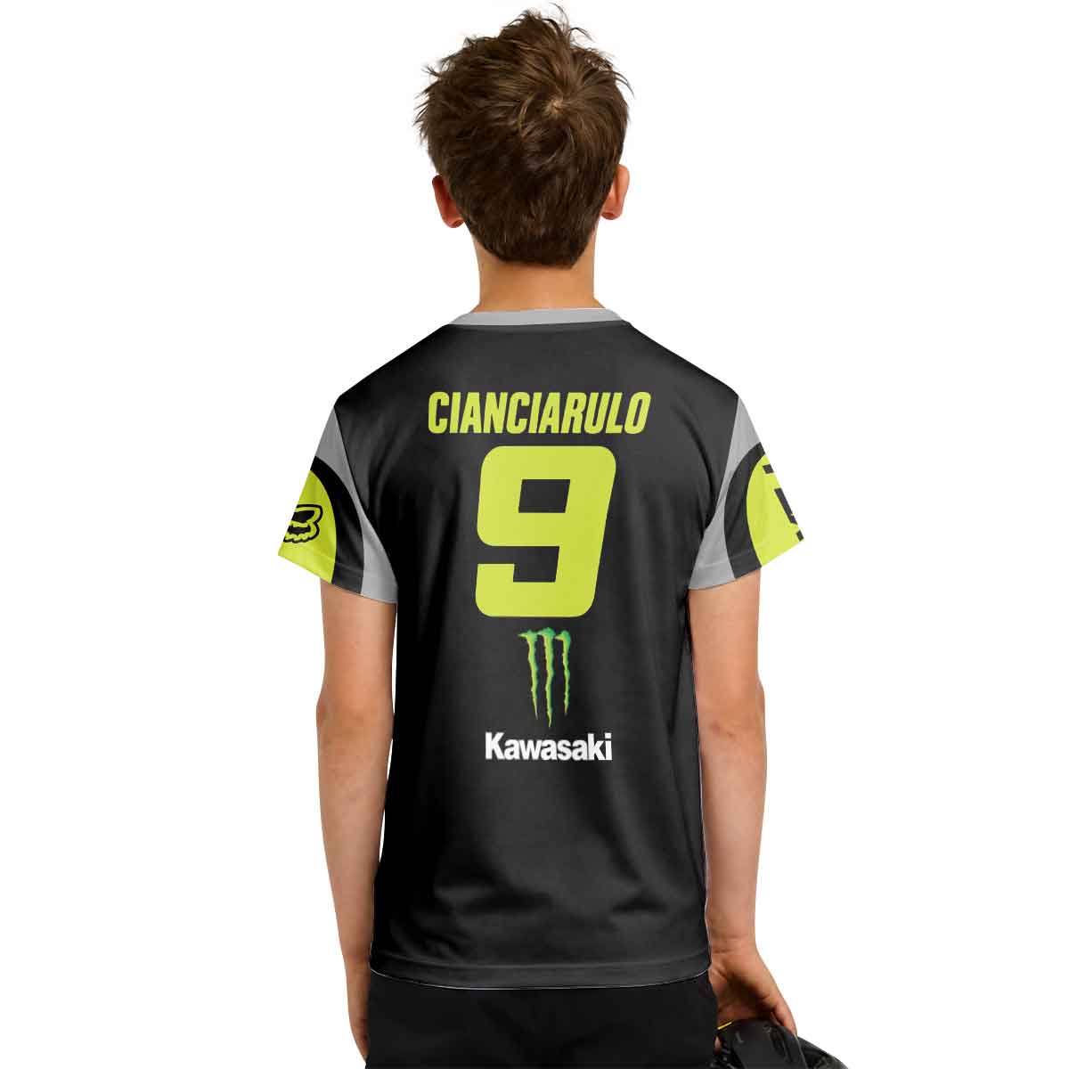 Adam Cianciarulo 09 Monster Youth Short Sleeve Motocross Jersey