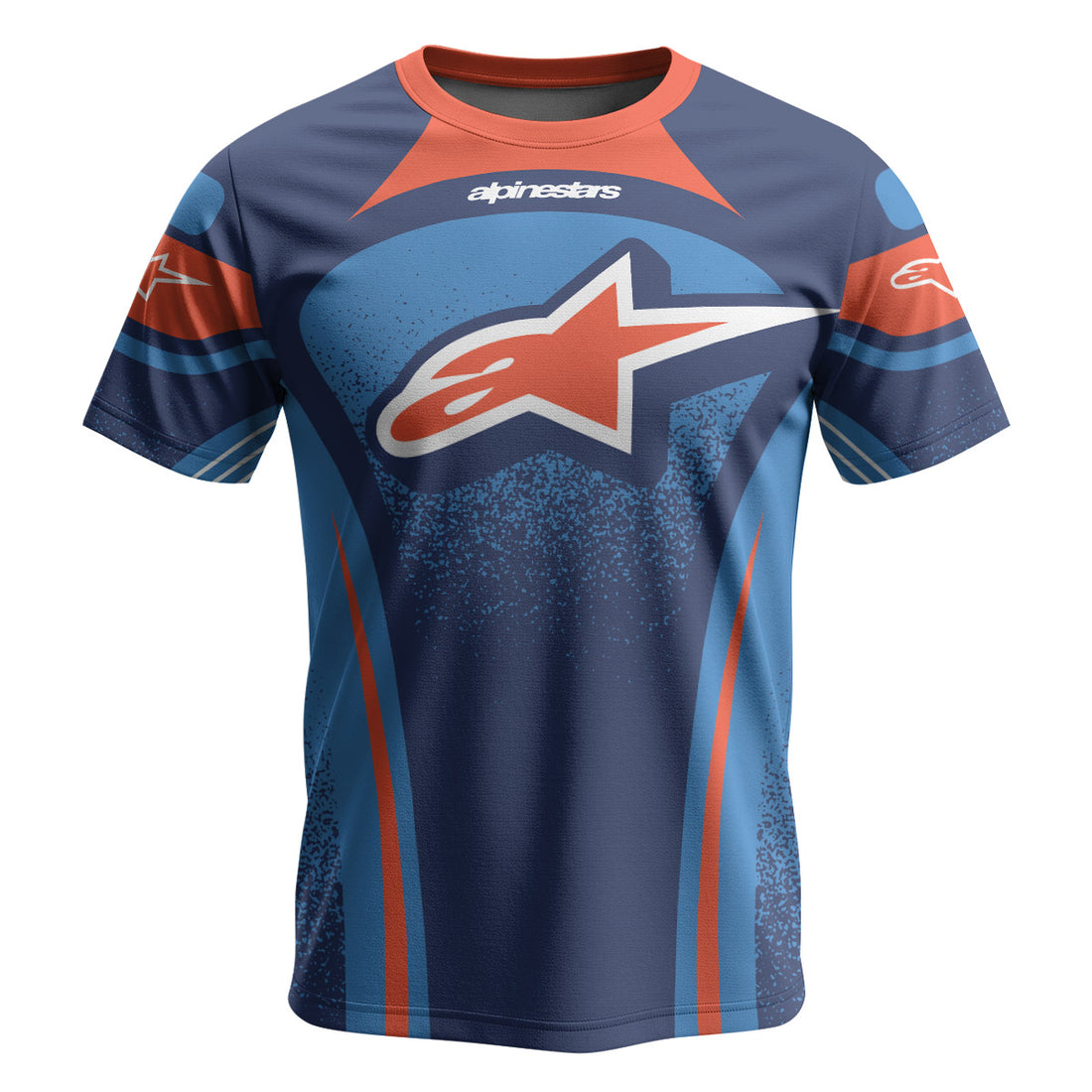 Alpinestars Cobalt Blaze Short Sleeve Mountain Bike Jersey