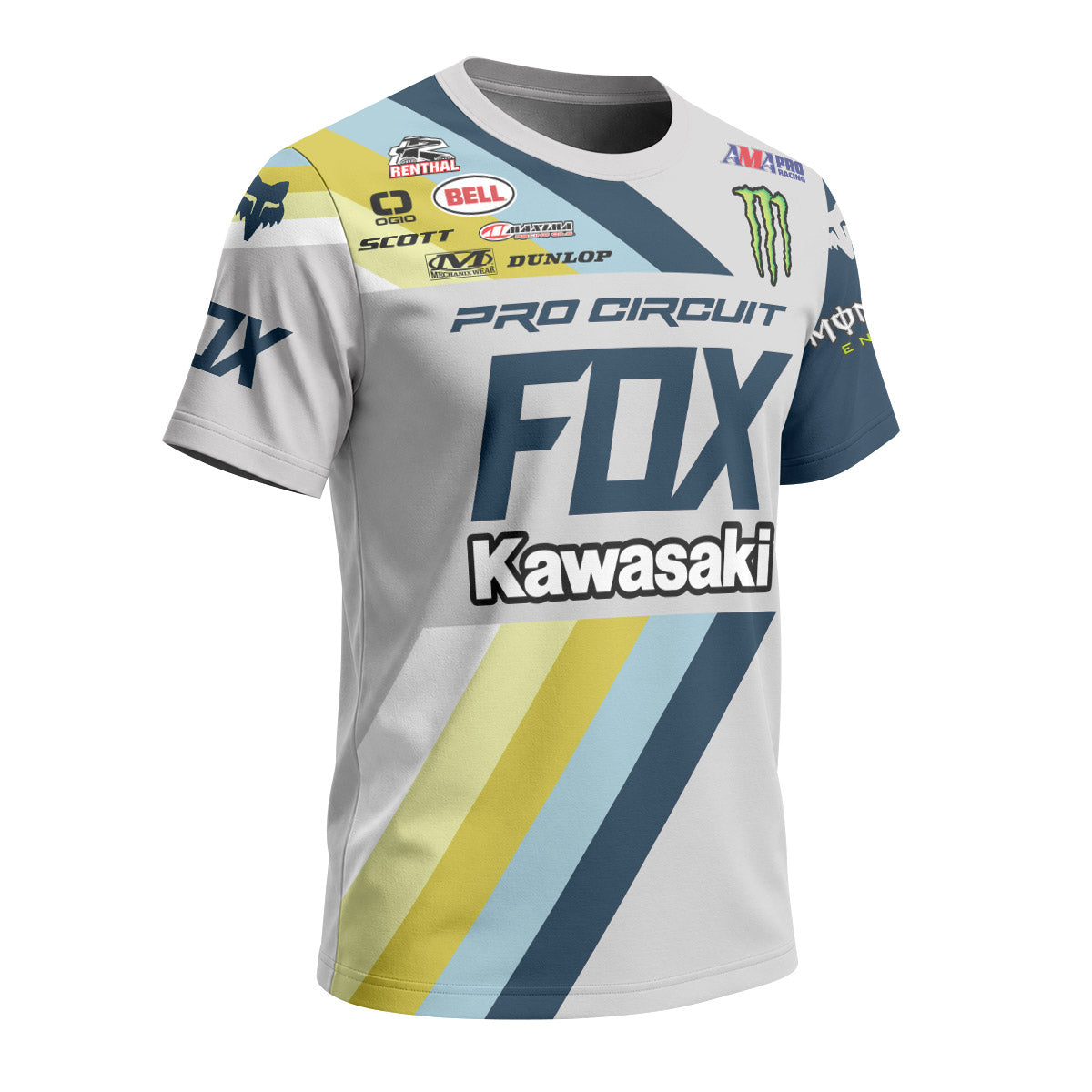 Austin Forkner 24 Kawasaki Short Sleeve Motocross Jersey