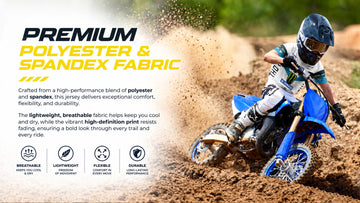 CheeTerrain Motocross Youth Short Sleeve Jersey Content A banner