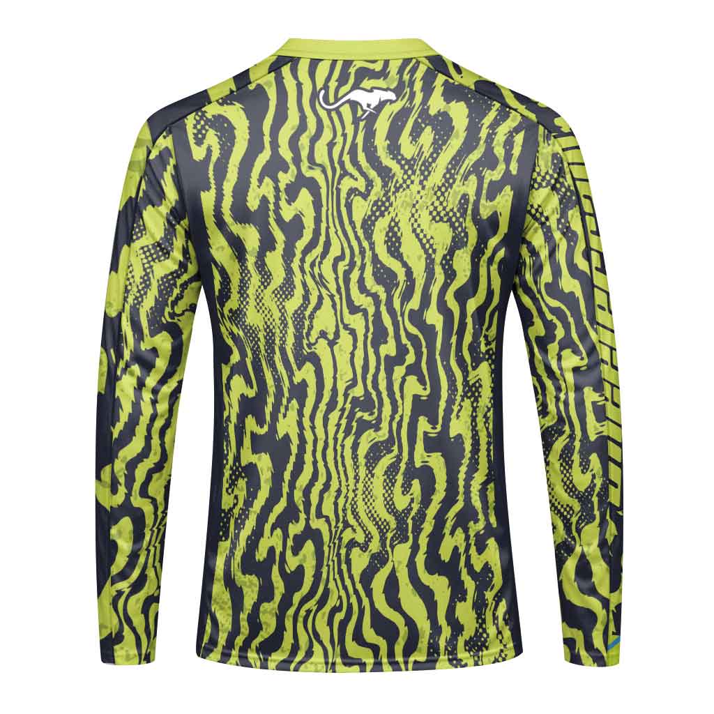Cheeterrain Deep Zebra Long Sleeve Mountain Bike Jersey
