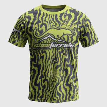 Cheeterrain Deep Zebra Short Sleeve Mountain Bike Jersey