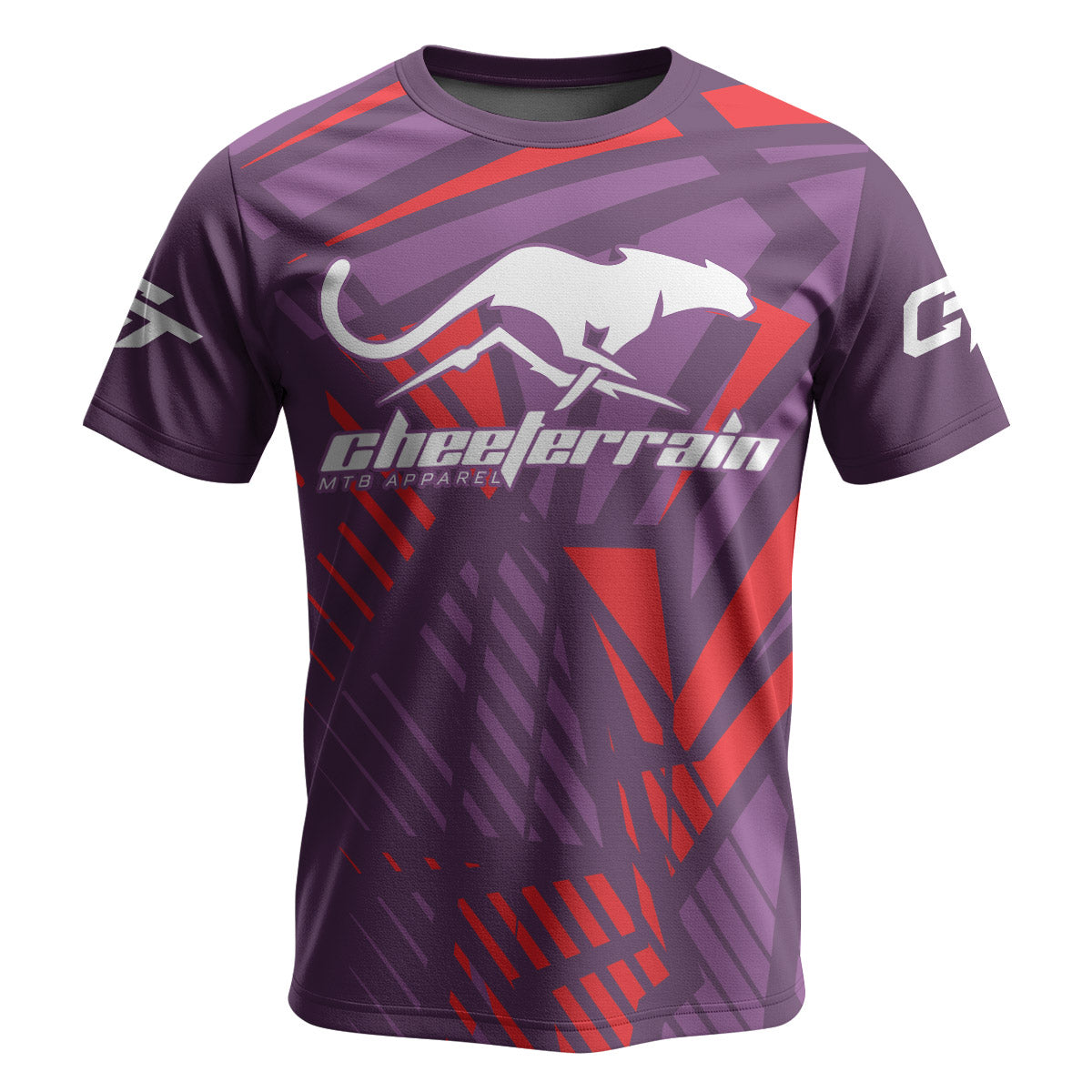 Cheeterrain Downhill Short Sleeve Mountain Bike Jersey