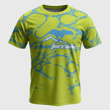 Cheeterrain Electric Stream Short Sleeve Mountain Bike Jersey