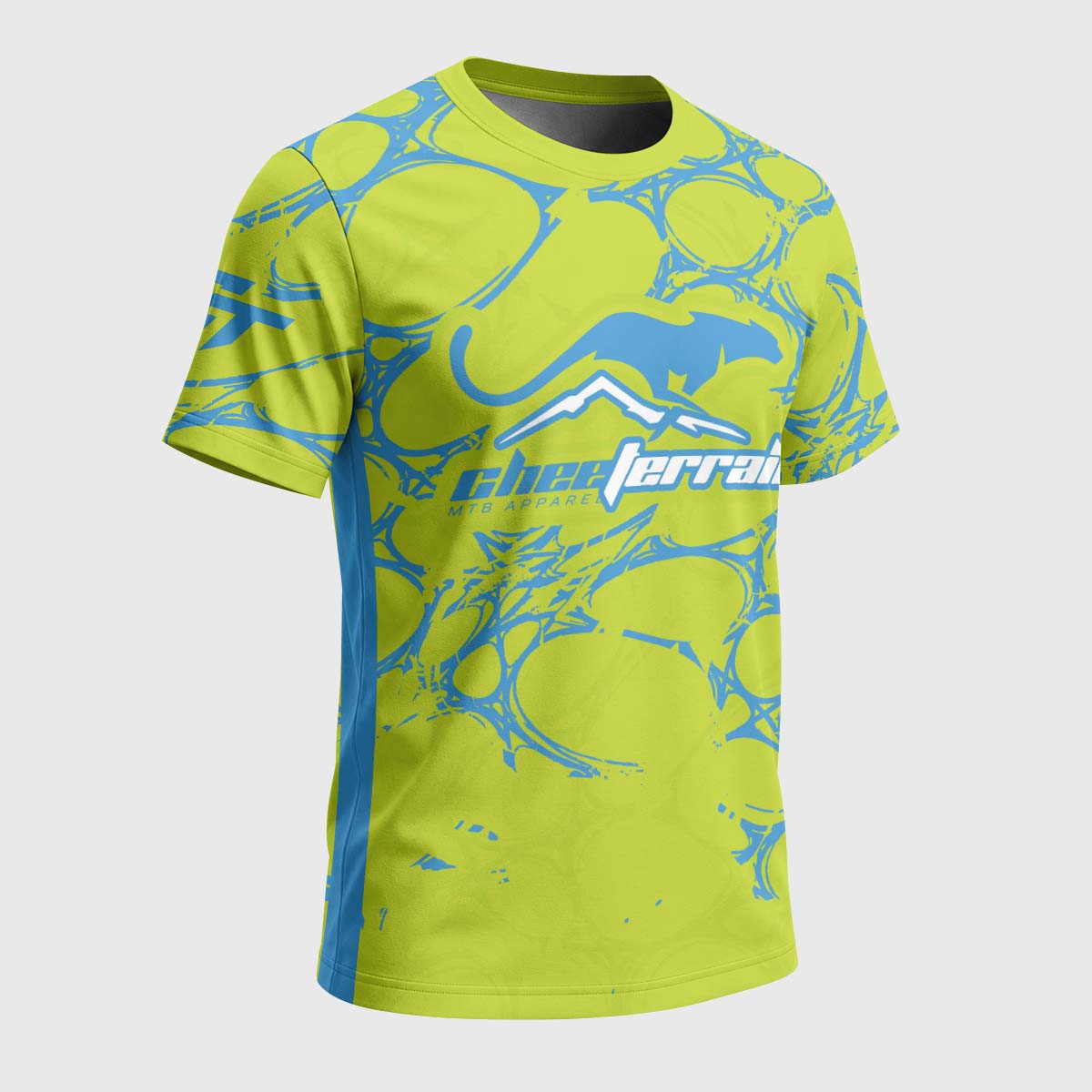 Cheeterrain Electric Stream Short Sleeve Mountain Bike Jersey