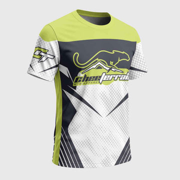 Cheeterrain Geometric Speed Short Sleeve Mountain Bike Jersey