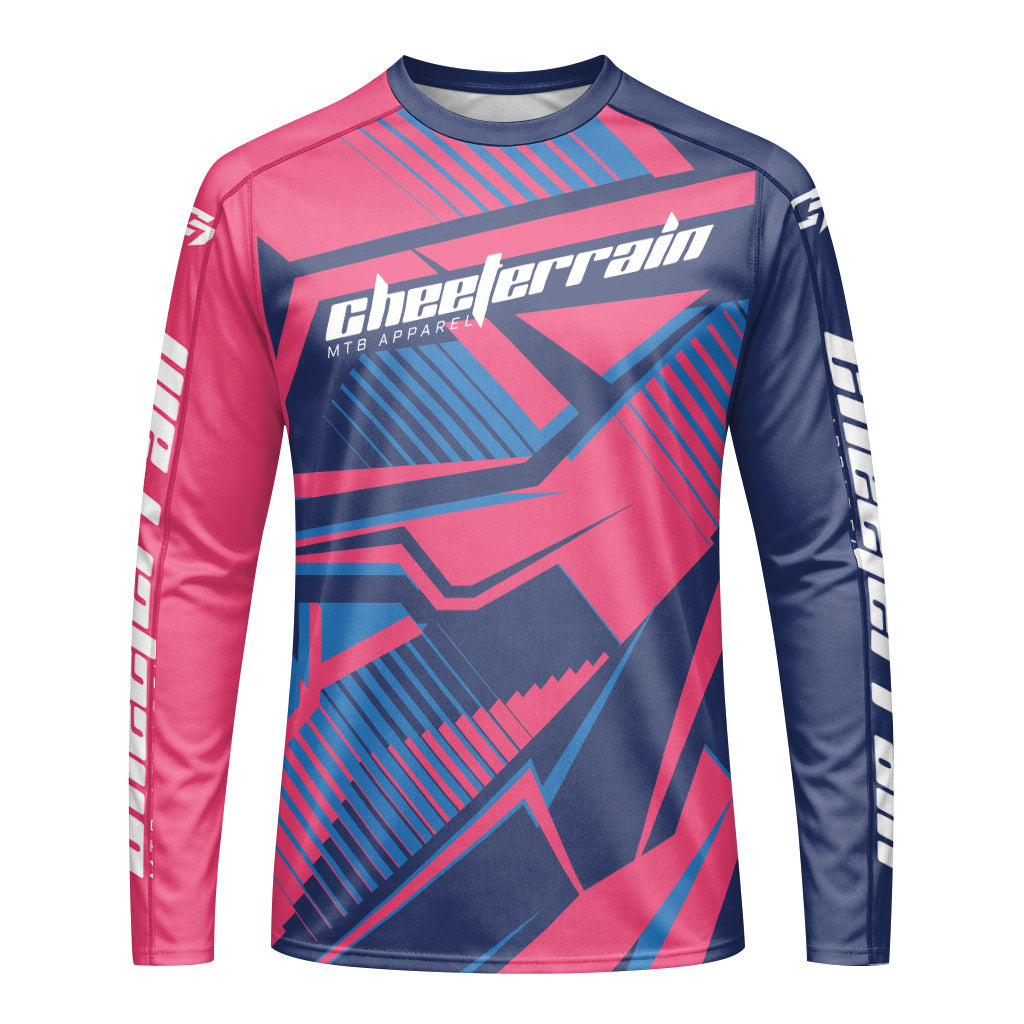 Cheeterrain Long Sleeve Mountain Bike Jersey
