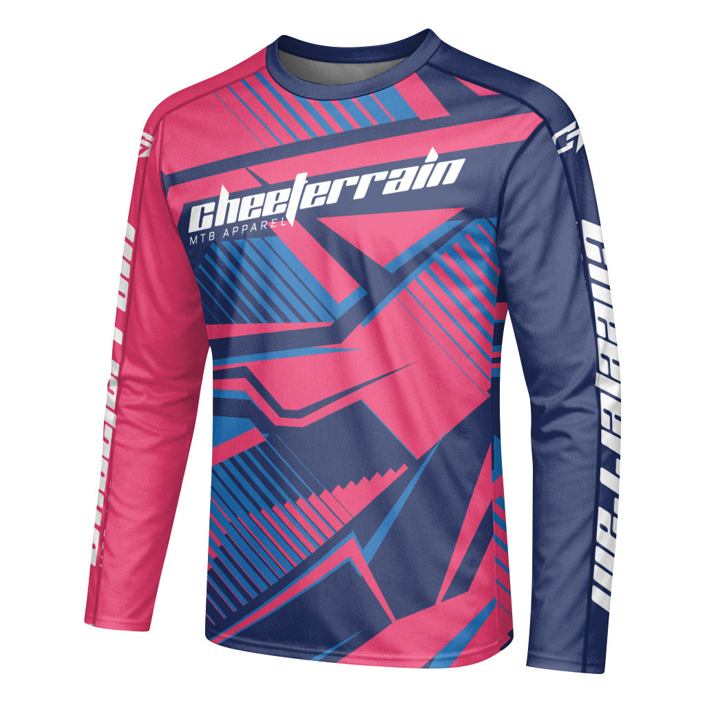 Cheeterrain Long Sleeve Mountain Bike Jersey