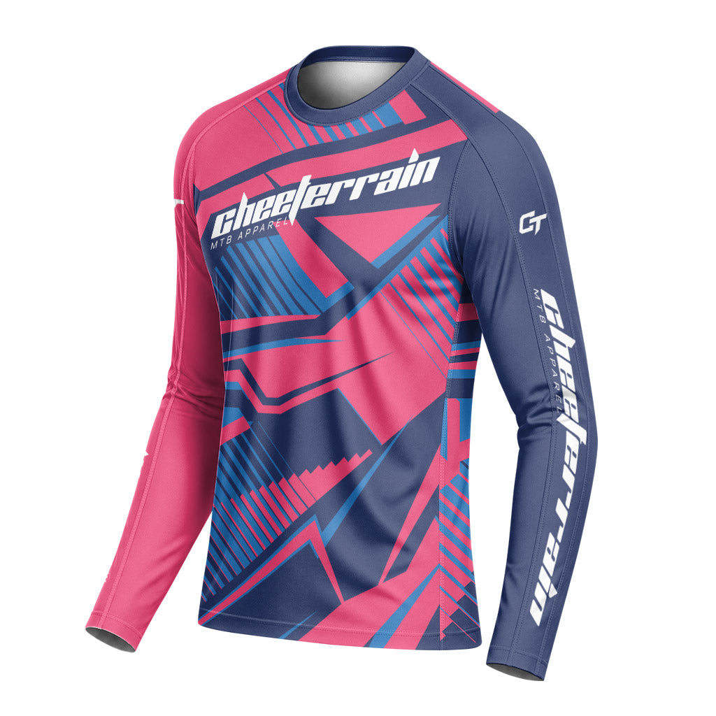 Cheeterrain Long Sleeve Mountain Bike Jersey