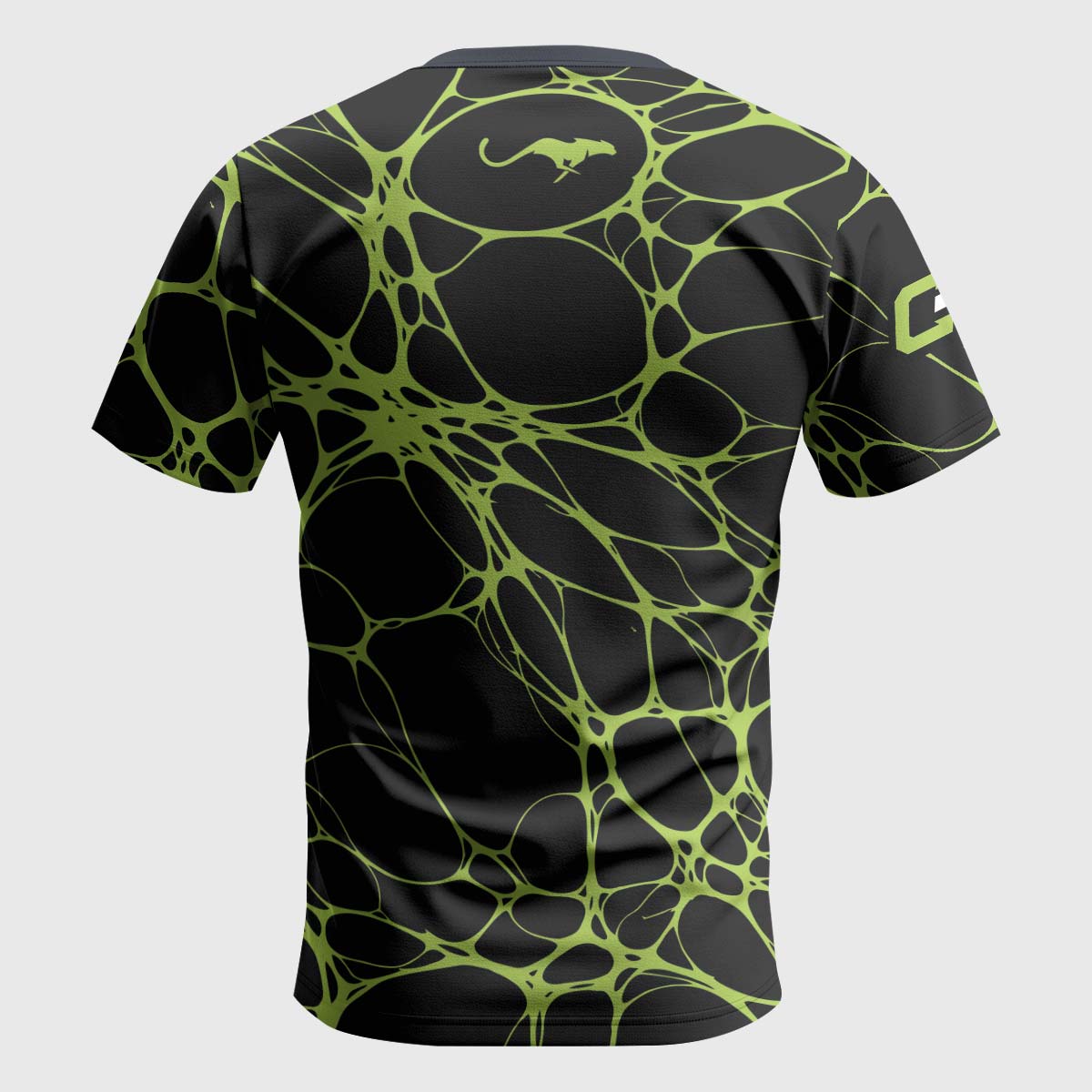 Cheeterrain Neon Web Short Sleeve Mountain Bike Jersey