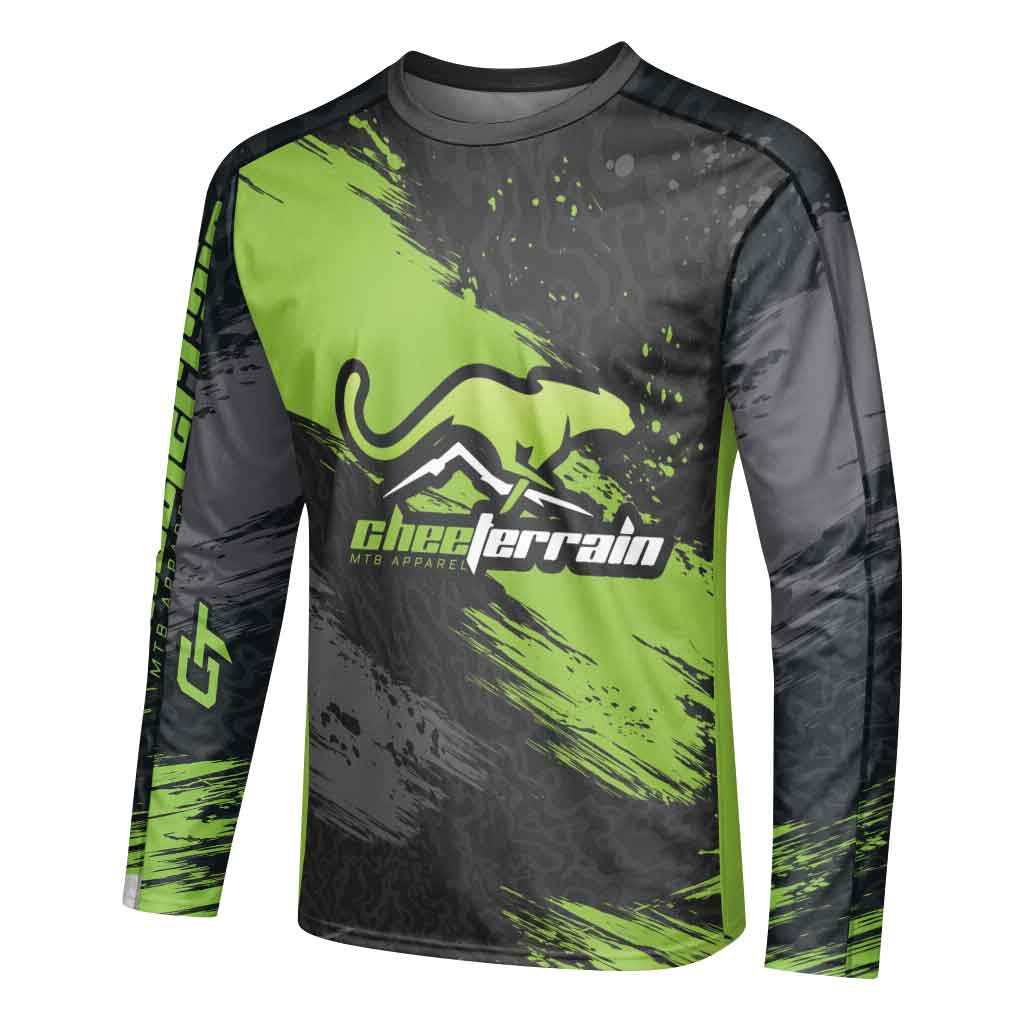 Cheeterrain Rough Terrain Long Sleeve Mountain Bike Jersey