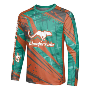 Cheeterrain Sunset Speed Long Sleeve Mountain Bike Jersey