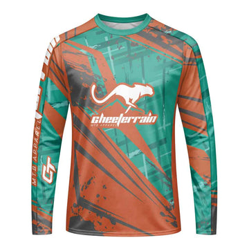 Cheeterrain Sunset Speed Long Sleeve Mountain Bike Jersey