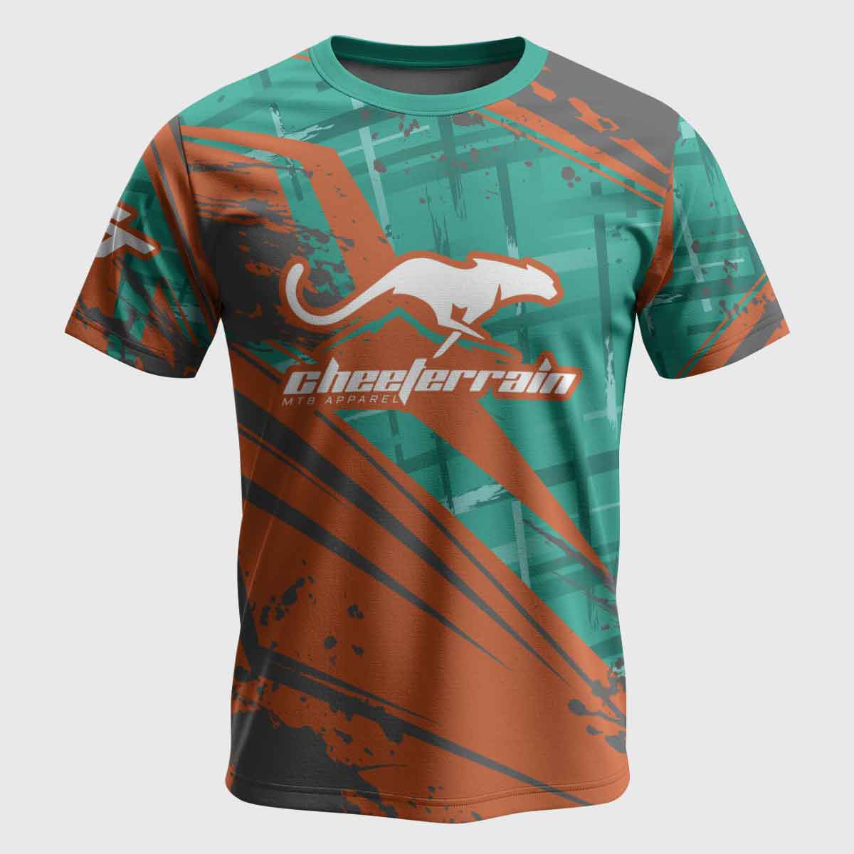Cheeterrain Sunset Speed Short Sleeve Mountain Bike Jersey