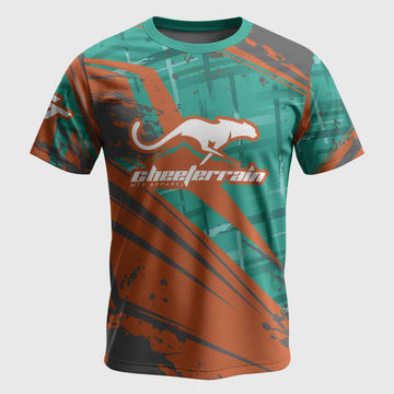 Cheeterrain Sunset Speed Short Sleeve Mountain Bike Jersey
