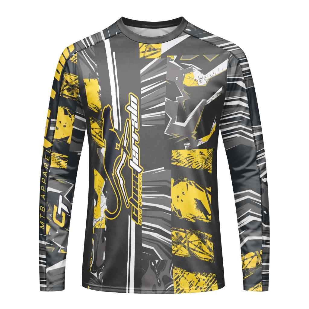 Cheeterrain Urban Grit Long Sleeve Mountain Bike Jersey