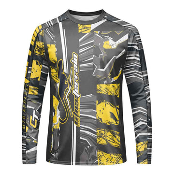 Cheeterrain Urban Grit Long Sleeve Mountain Bike Jersey