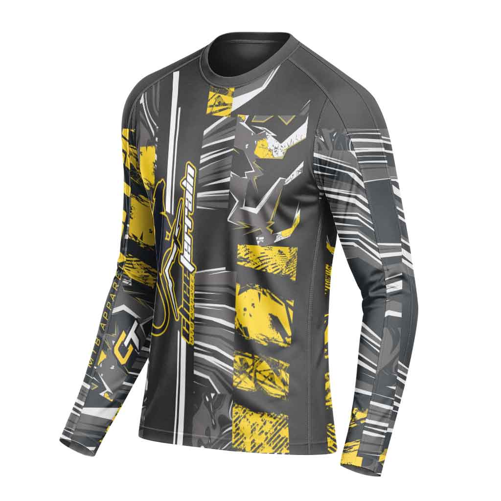 Cheeterrain Urban Grit Long Sleeve Mountain Bike Jersey