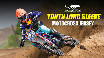 CheeTerrain Motocross Youth Long Sleeve Jersey Content A banner