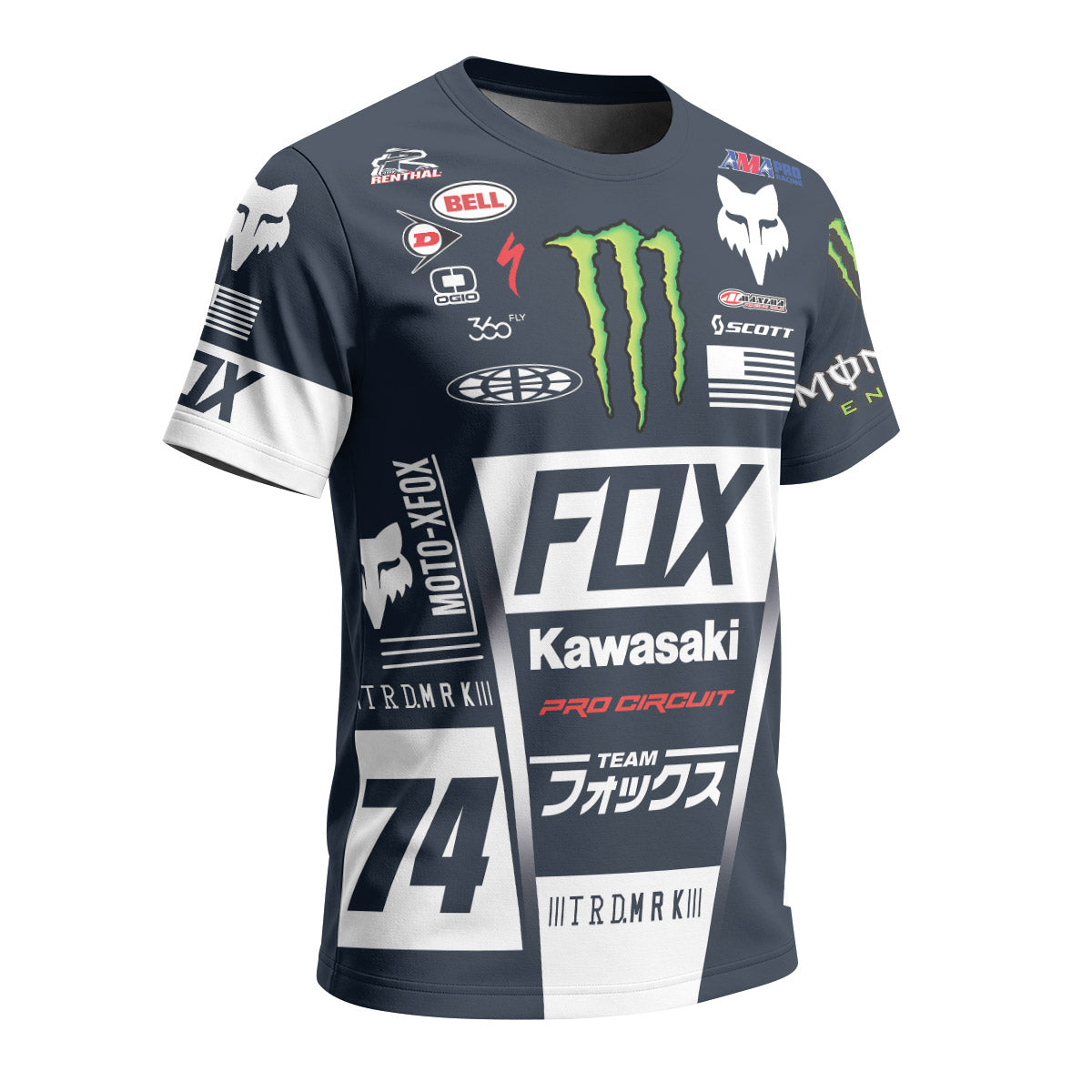 Chris Alldredge 35 Monster Short Sleeve Motocross Jersey