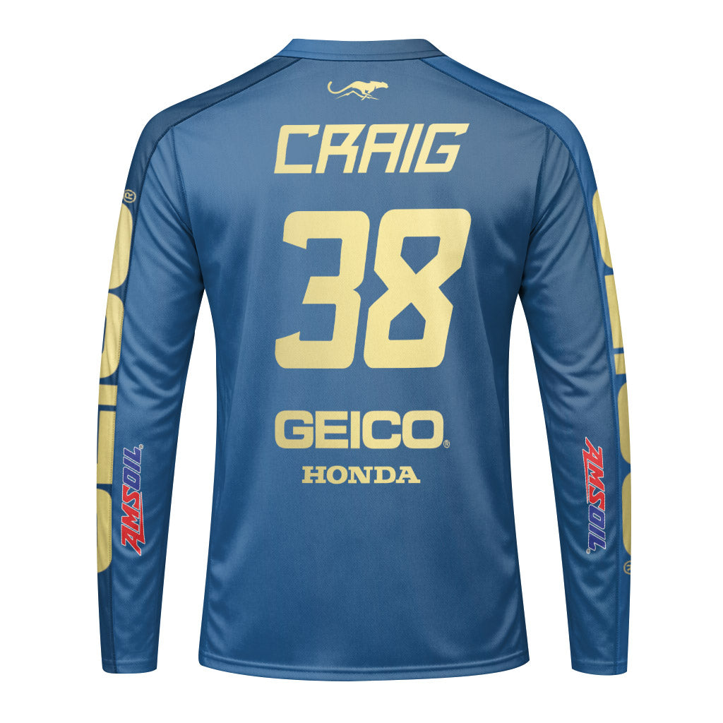 Christian Craig 38 Honda Long Sleeve Motocross Jersey