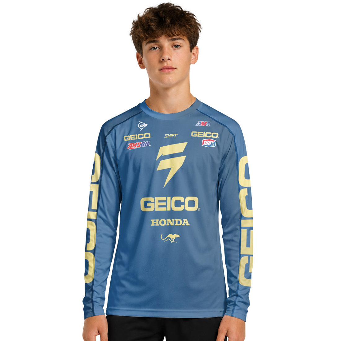 Christian Craig 38 Honda Youth Long Sleeve Motocross Jersey