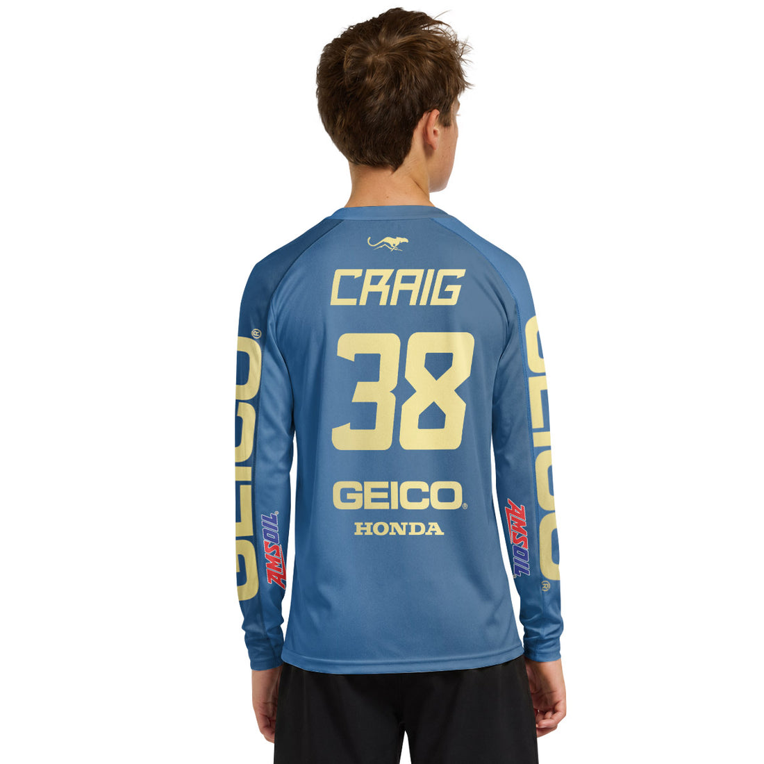 Christian Craig 38 Honda Youth Long Sleeve Motocross Jersey
