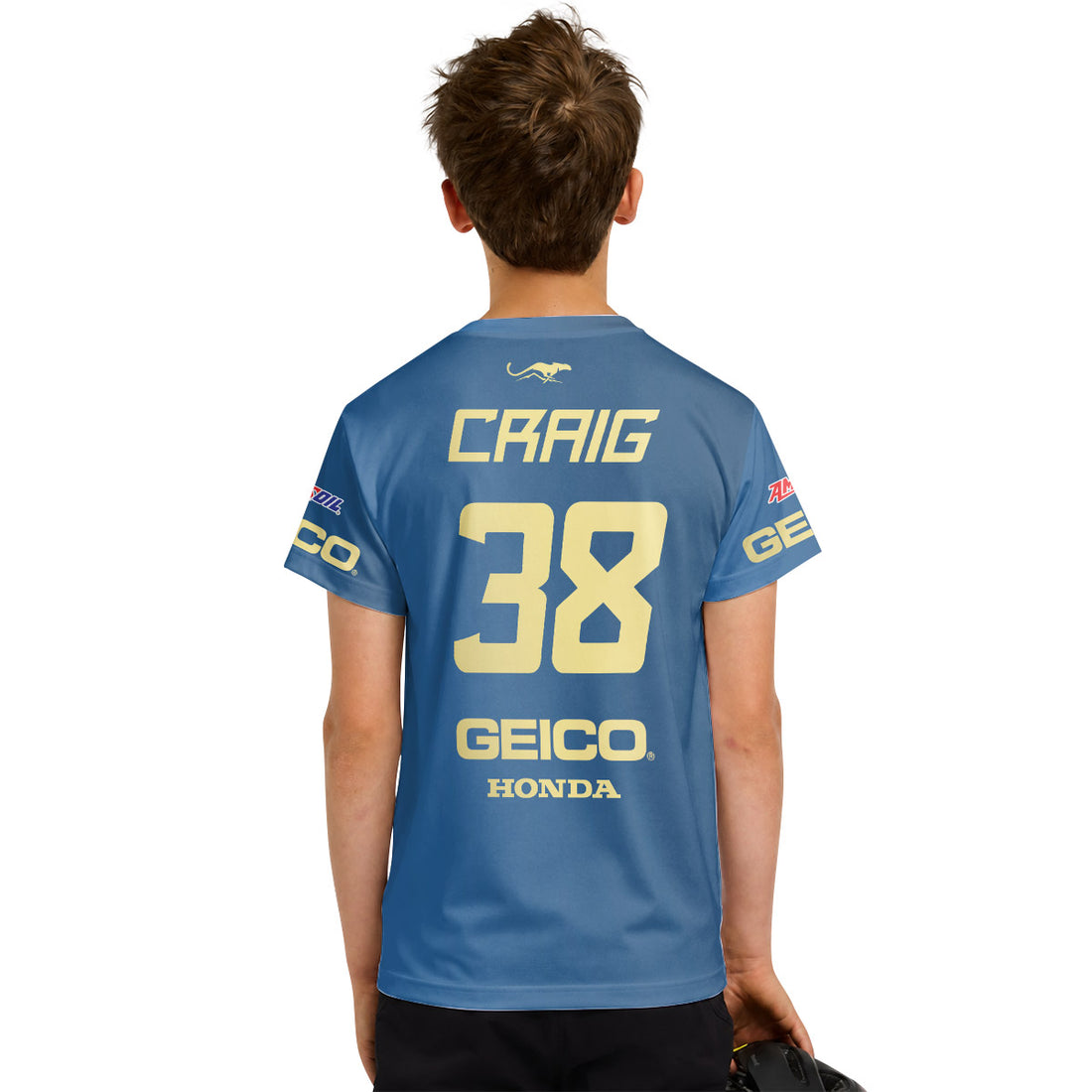 Christian Craig 38 Honda Youth Short Sleeve Motocross Jersey