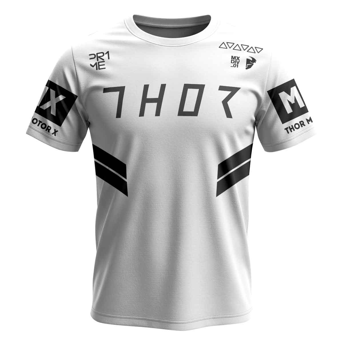Cooper Webb 2 Thor White Short Sleeve Motocross Jersey
