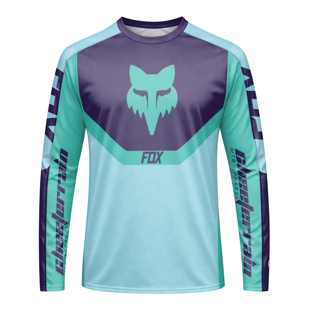 Fox Bold Line Long Sleeve Mountain Bike Jersey