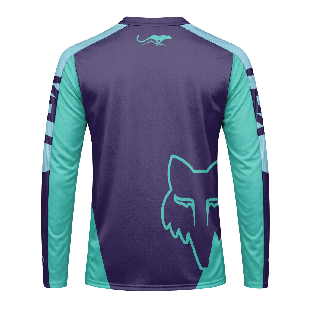 Fox Bold Line Long Sleeve Mountain Bike Jersey
