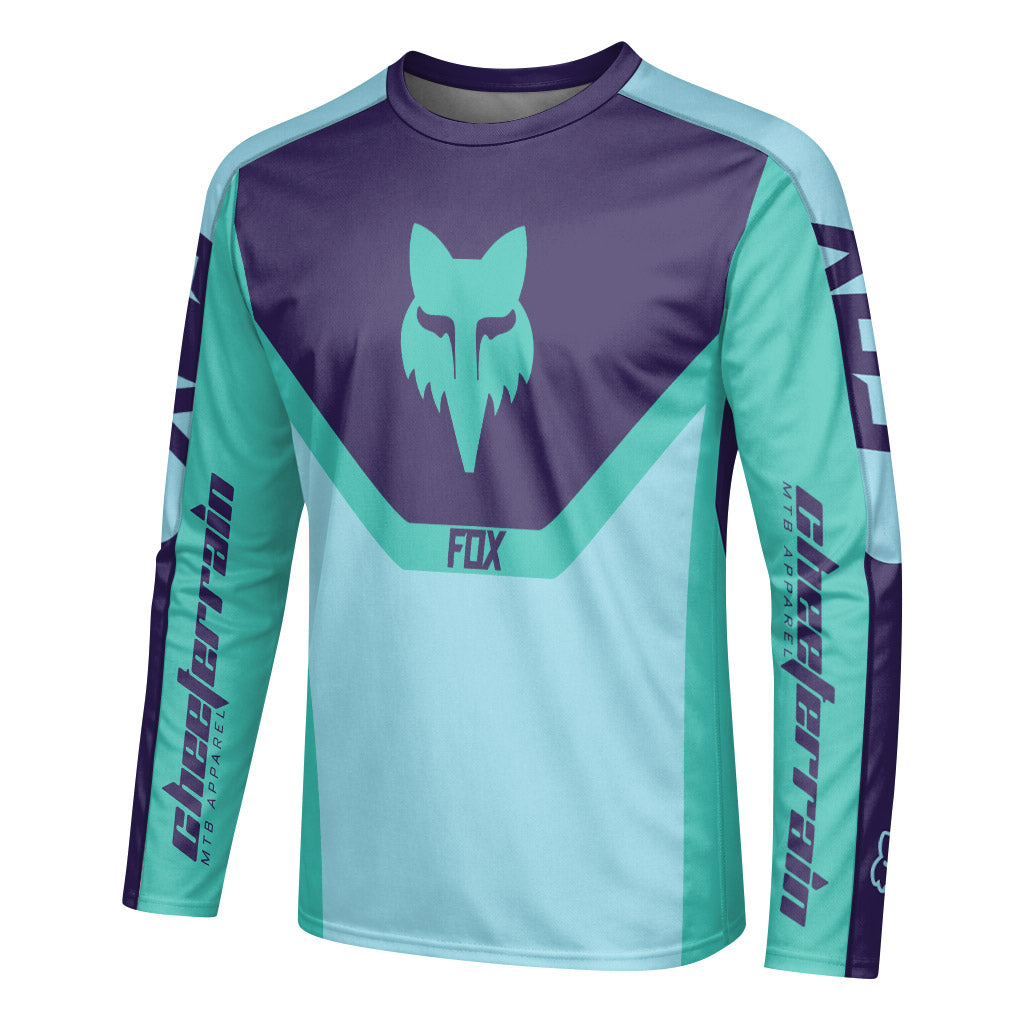 Fox Bold Line Long Sleeve Mountain Bike Jersey