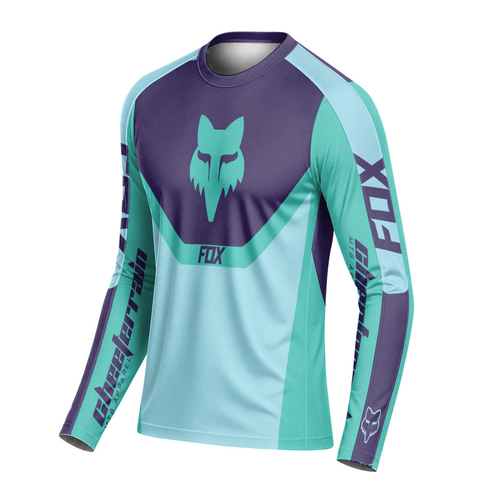 Fox Bold Line Long Sleeve Mountain Bike Jersey