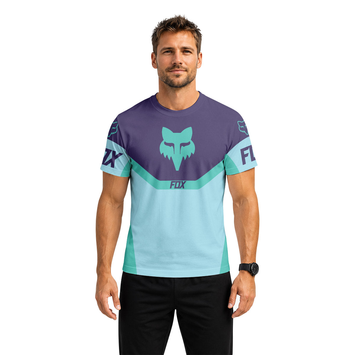 Fox Bold Line Short Sleeve Mountain Bike Jersey
