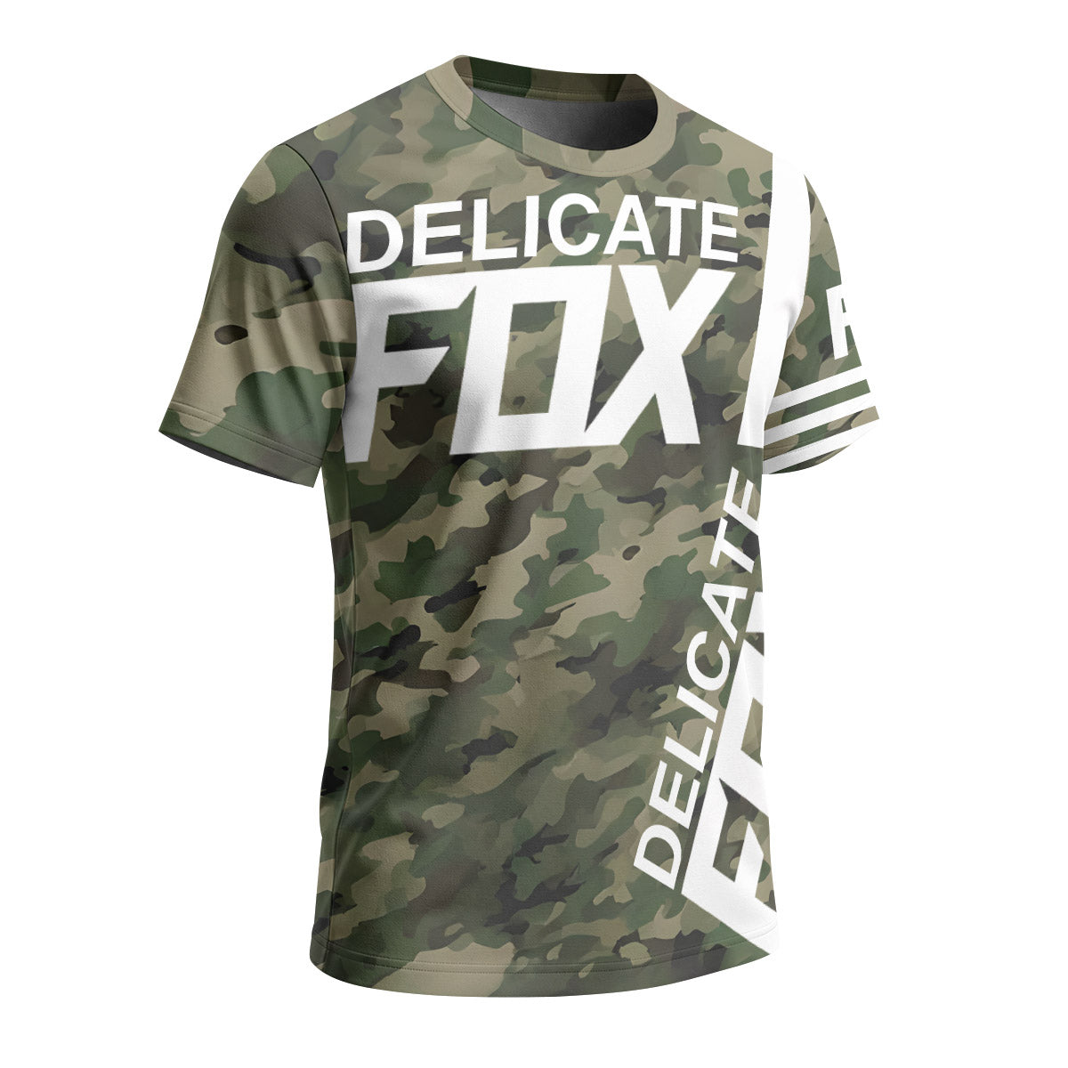 Fox Delicate Camo Short Sleeve Mountain Bike Jersey