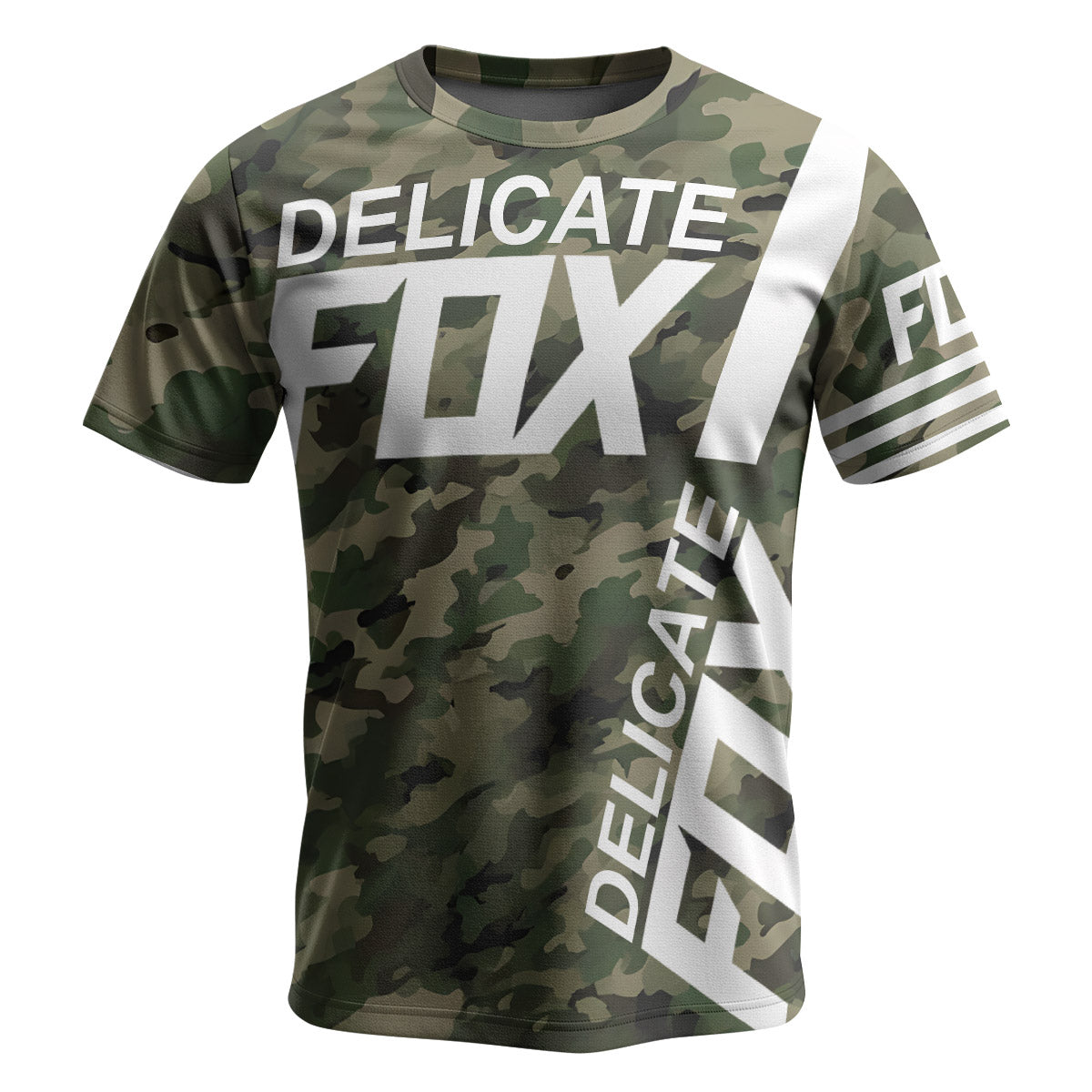 Fox Delicate Camo Short Sleeve Mountain Bike Jersey
