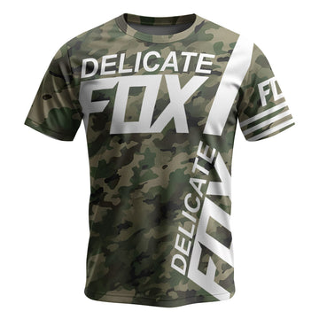 Fox Delicate Camo Short Sleeve Mountain Bike Jersey