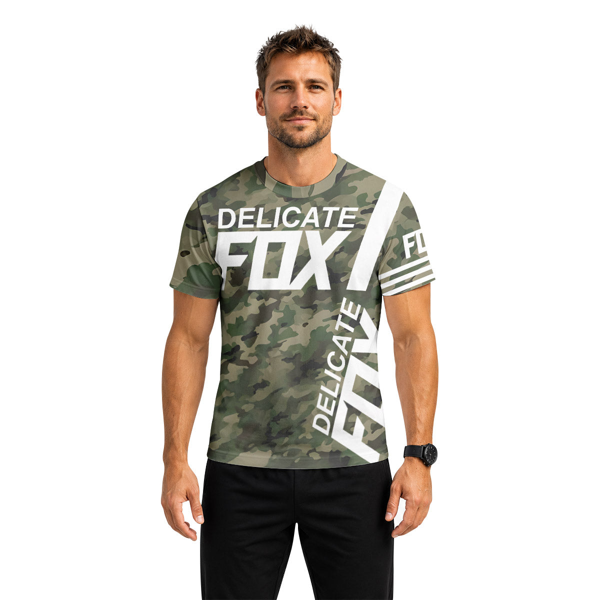 Fox Delicate Camo Short Sleeve Mountain Bike Jersey