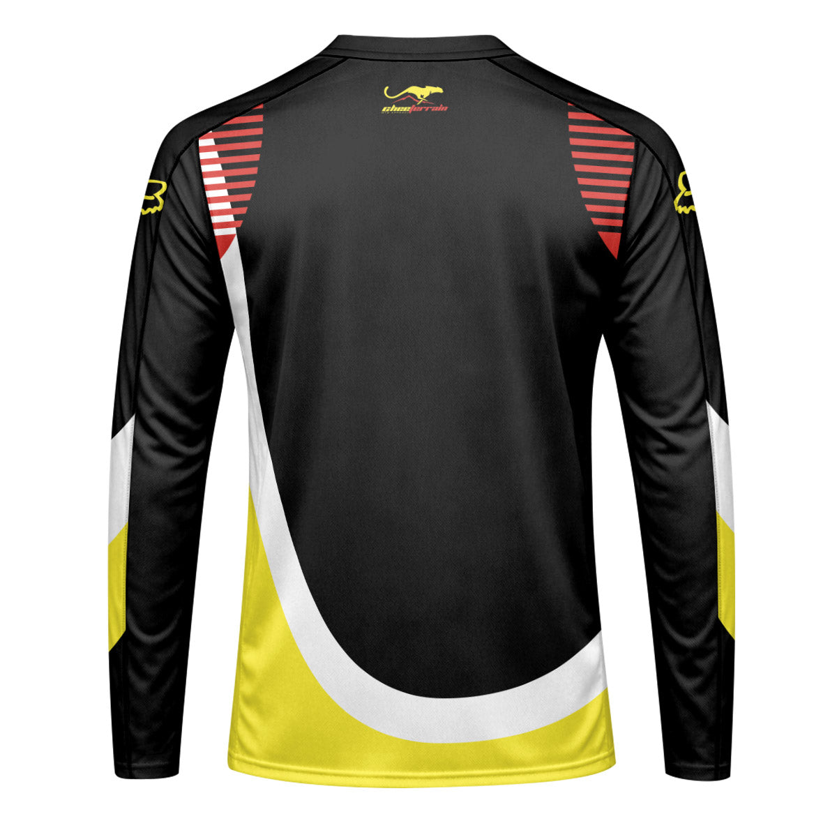Fox Halloween Jason Party Youth Long Sleeve Mountain Bike Jersey