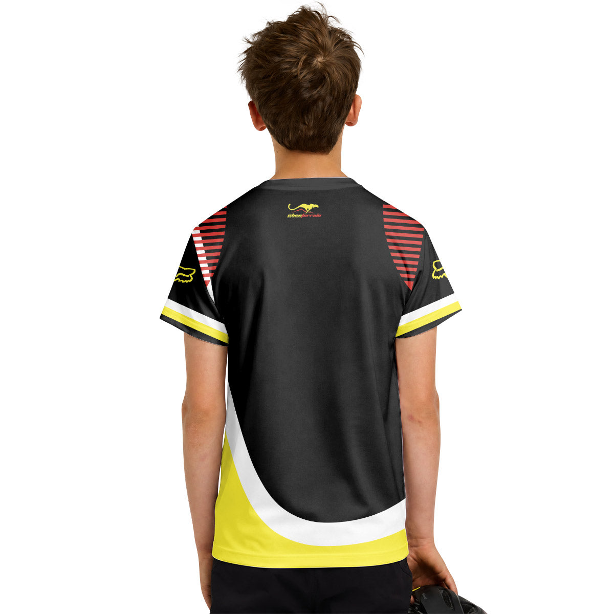 Fox Halloween Jason Party Youth Short Sleeve Mountain Bike Jersey