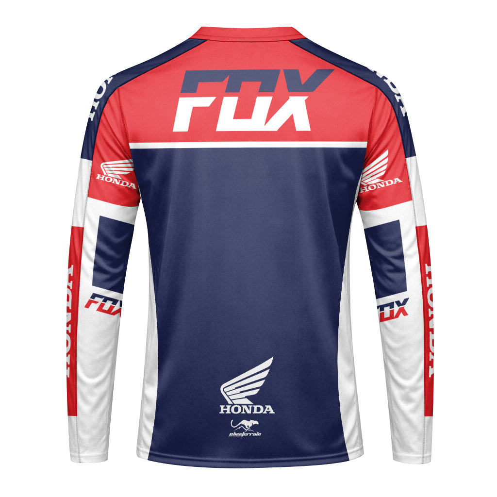 Fox Honda Dirt Ride Long Sleeve Motocross Jersey