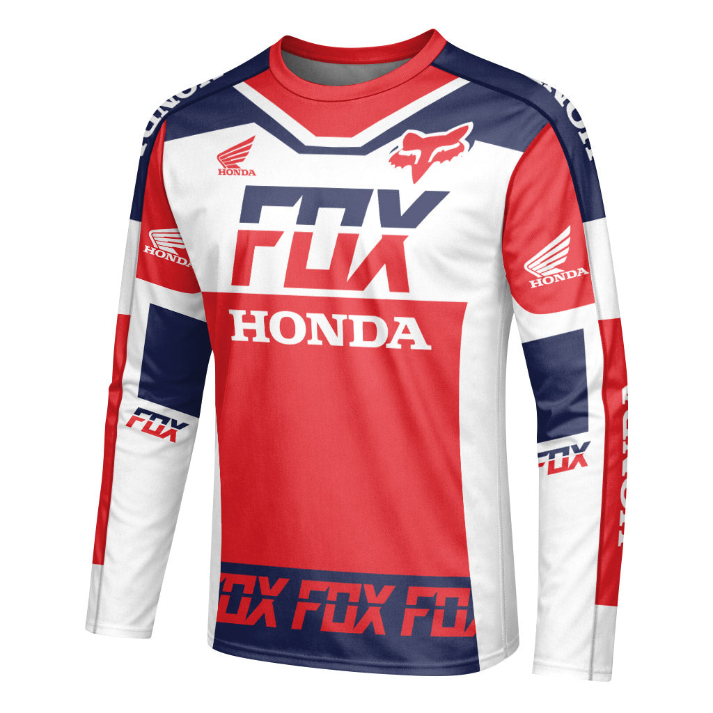 Fox Honda Dirt Ride Long Sleeve Motocross Jersey