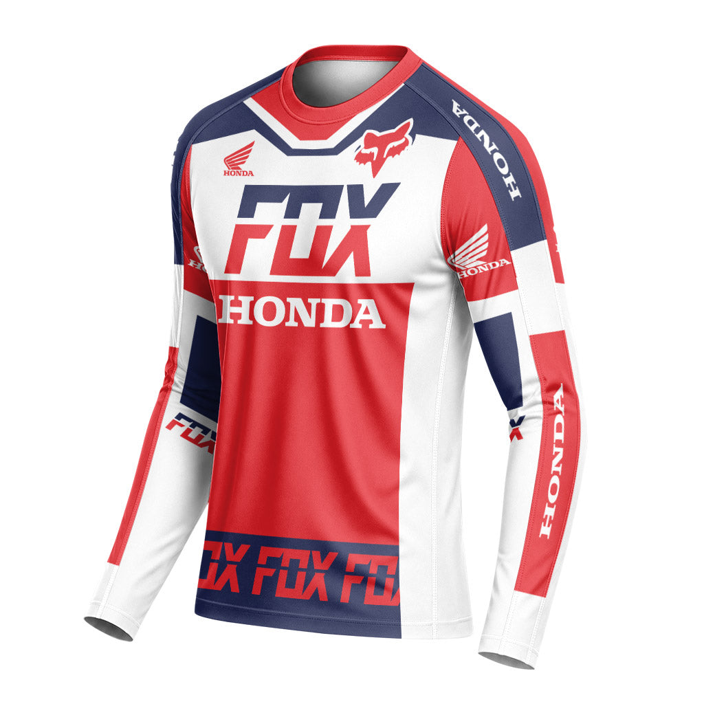Fox Honda Dirt Ride Long Sleeve Motocross Jersey