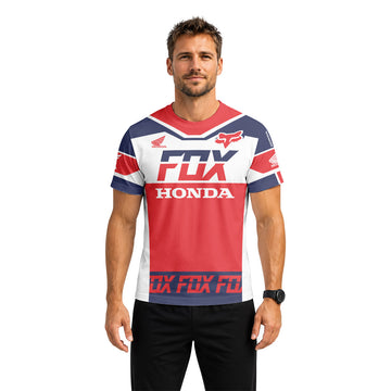 Fox Honda Dirt Ride Short Sleeve Motocross Jersey