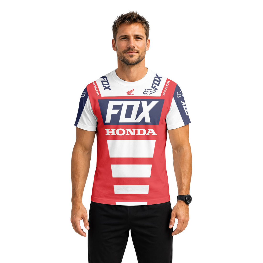 Fox Honda Racing Short Sleeve Motocross Jersey